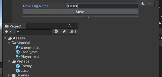 Adding New Tag Name to Laser